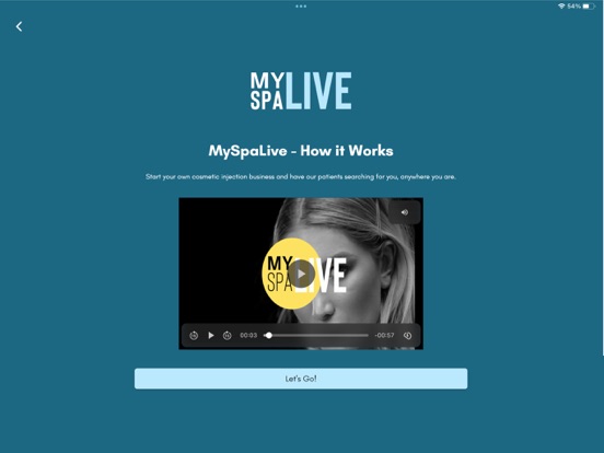 MySpaLive iPad screenshot 3 - Health & Fitness app