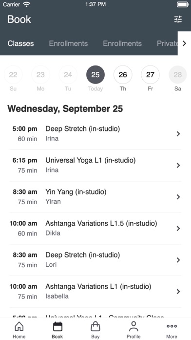 SolarYou Yoga Screenshot