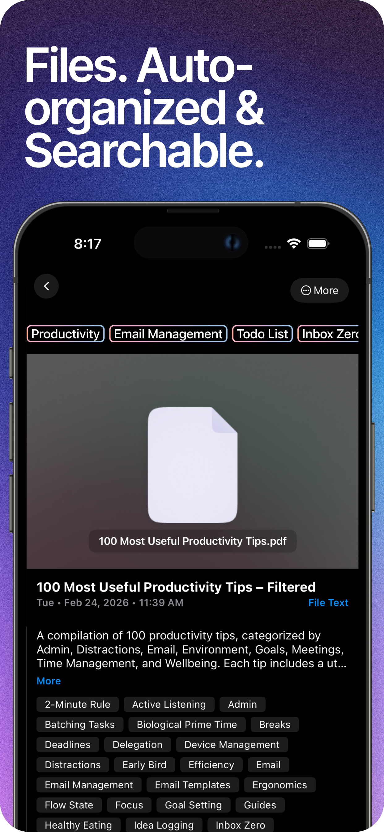 Mindless: Tasks & Bookmarks screenshot 8
