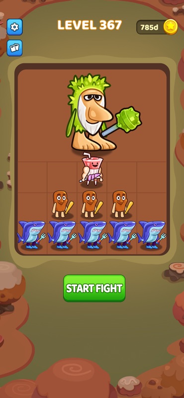 Merge Brainzott War Fight screenshot 5