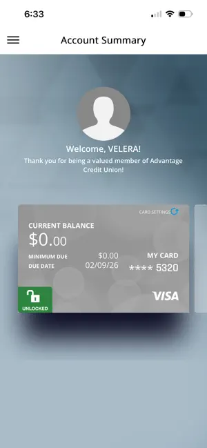 Advantage Card Central screenshot 3