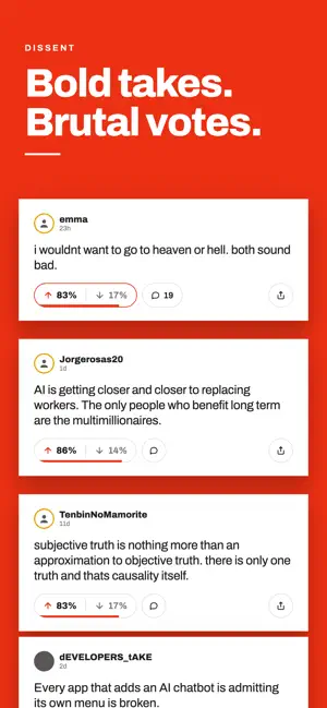 Dissent: The Opinion Arena screenshot 1