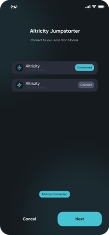 Altricity Remote Jump Starter iPhone screenshot
