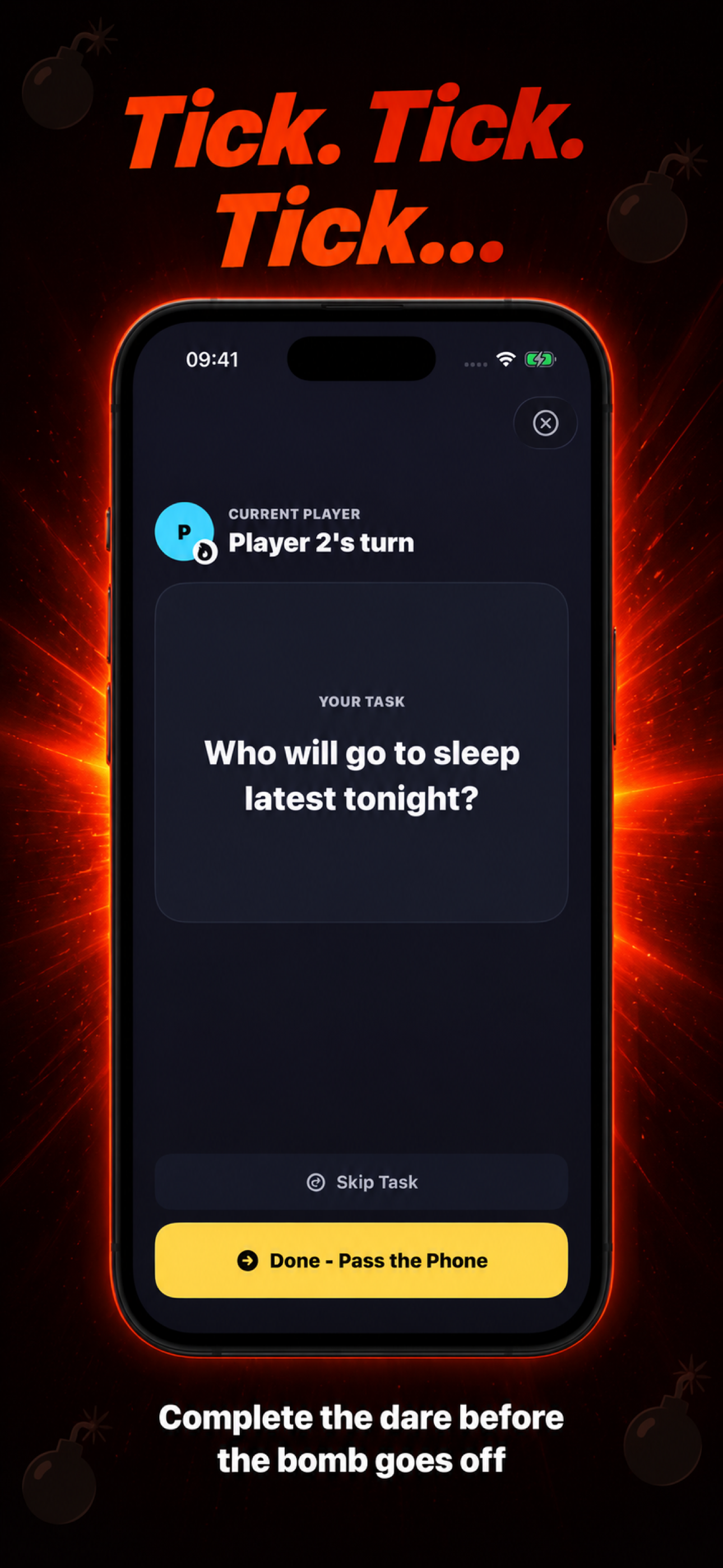 PassBoom: Truth or Dare Games
