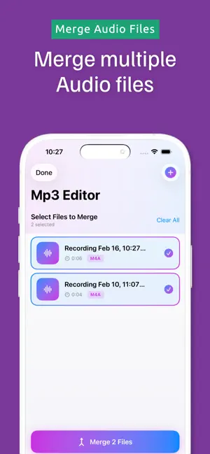 Mp3 Editor - Music Editor screenshot 4