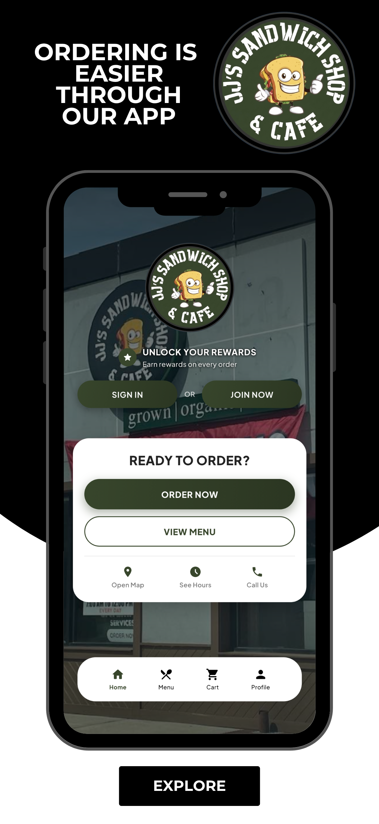 JJ's Sandwich Shop & Cafe screenshot 3