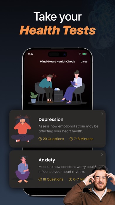 Heart Rate Monitor: HeartIQ iPhone screenshot 7 - Health & Fitness app