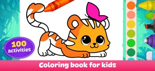 Toddler Coloring: Kids Game 2+ iPhone screenshot