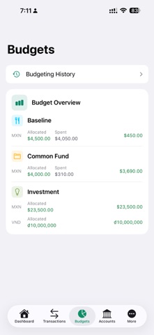 Finanzita Pocket iPhone screenshot