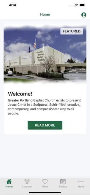 Greater Portland Baptist screenshot 2