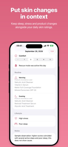 SkinLattice: Skincare Tracker Screenshot 7 of 8