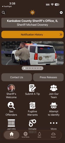 Kankakee County Sheriff IL Screenshot 1 of 3