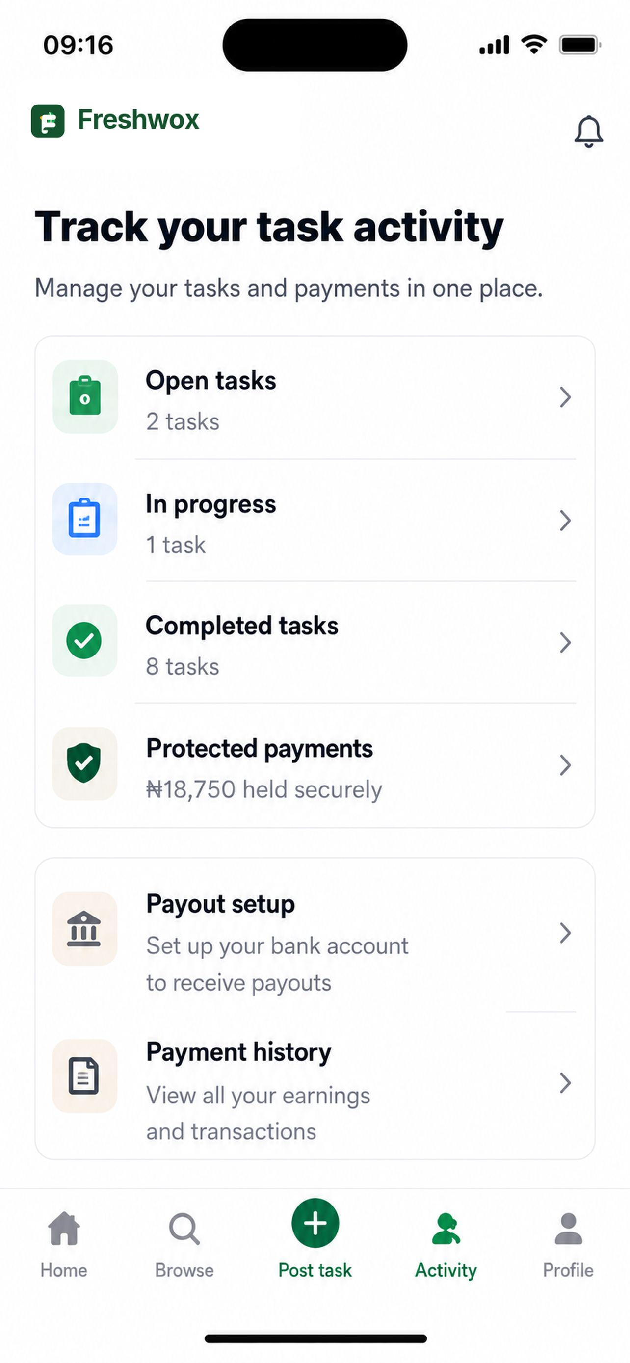 Freshwox screenshot 3