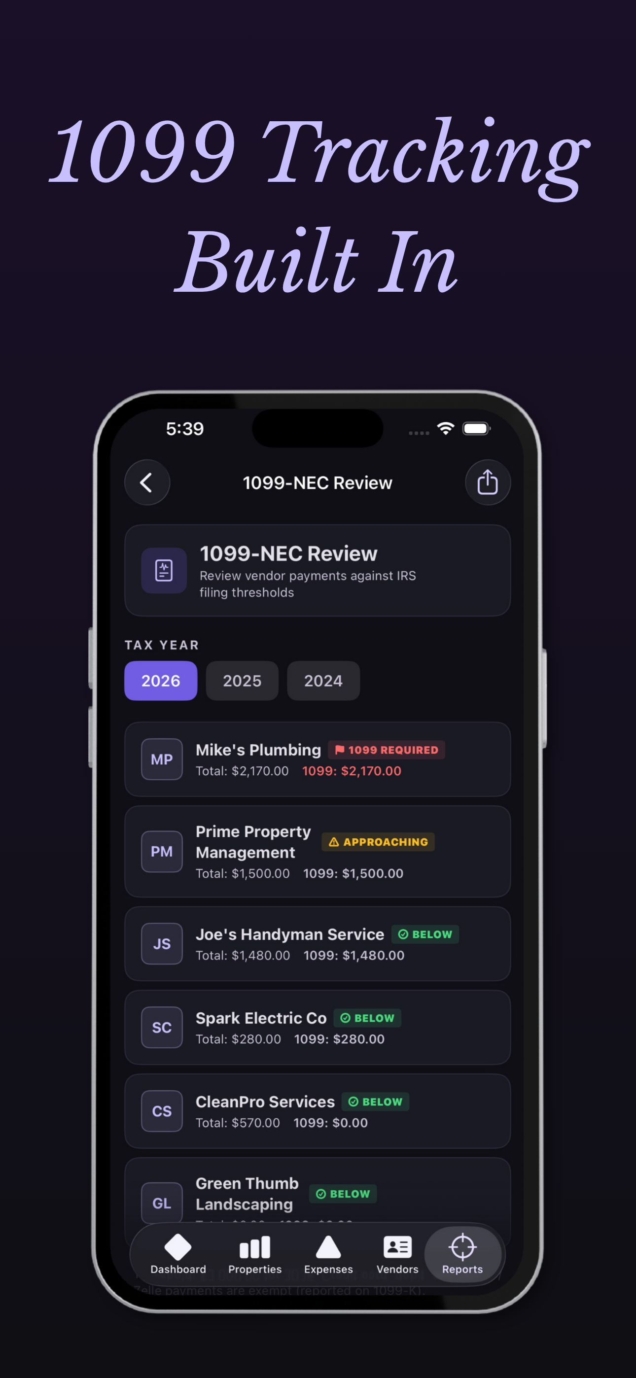 RentLedger: Rental Expense Log