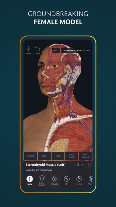 Complete Anatomy for iPhone Screenshot