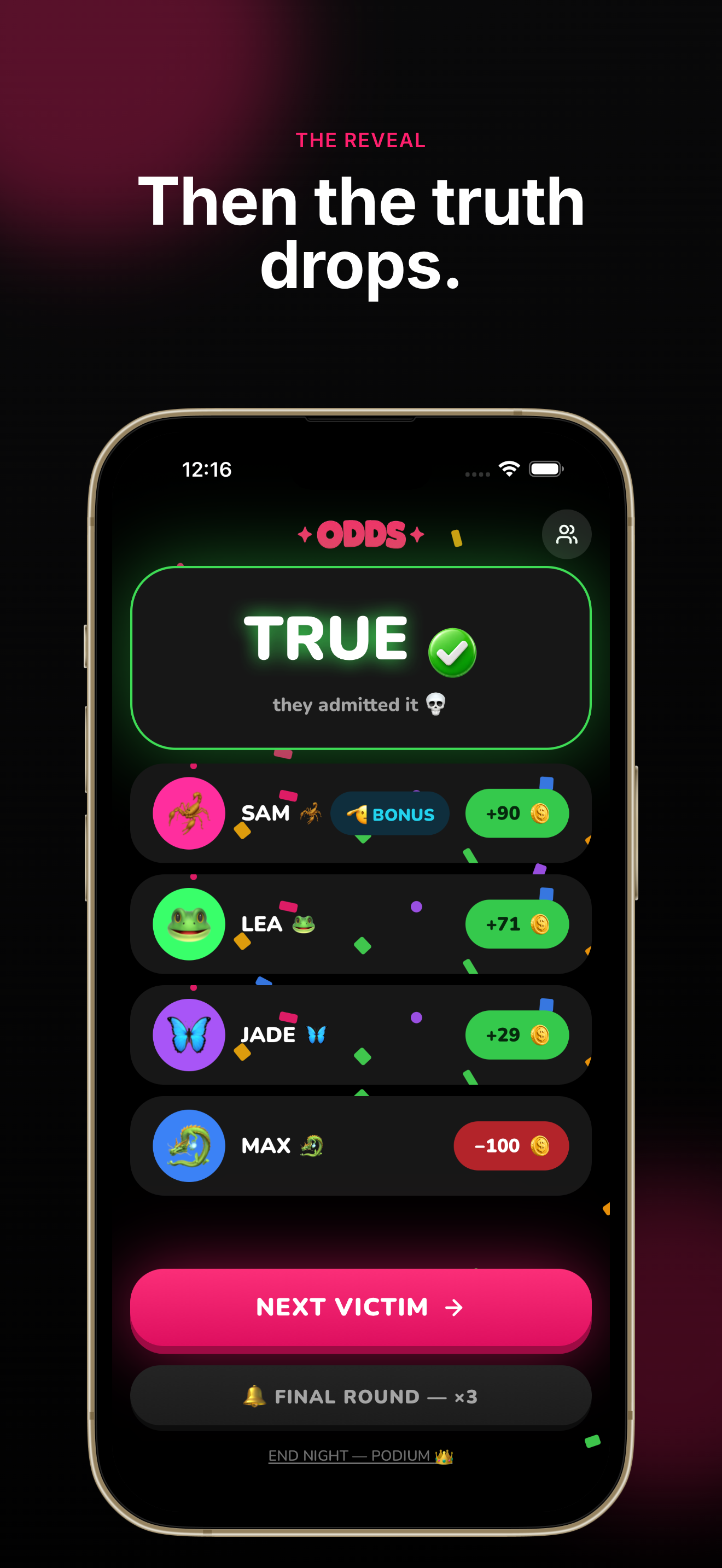 ODDS — bet on your friends screenshot 5