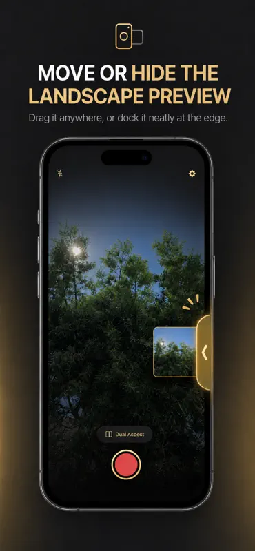 AspectTake: Dual Format Camera screenshot 3 of 4