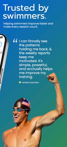 Finzy Swimming App screenshot