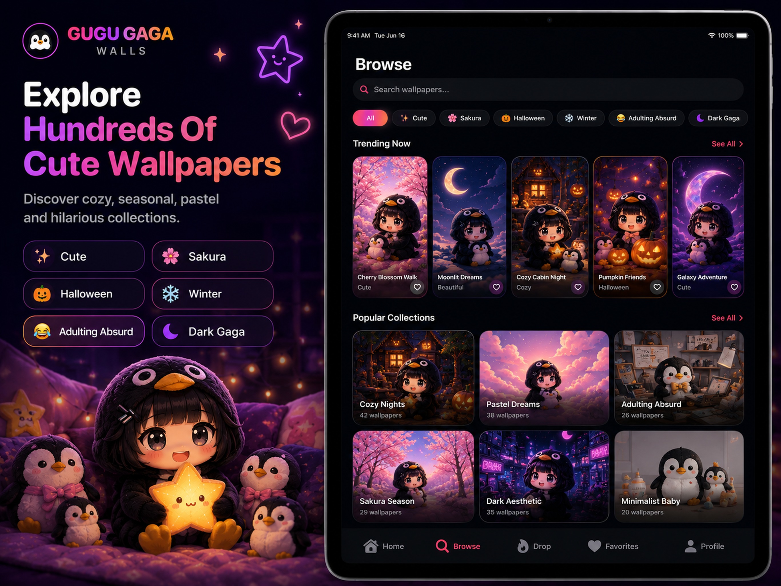 GuguGaga Live Wallpapers screenshot 11