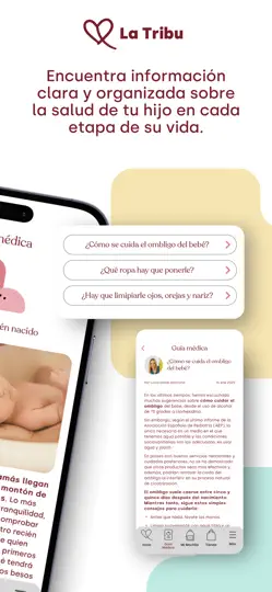 Captura de pantalla de La Tribu De Lucía Mi Pediatra en iPhone 6