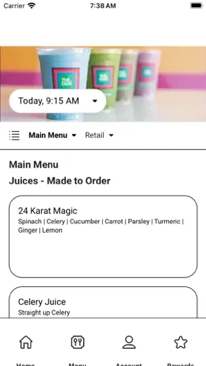 The Gem Juice Bar screenshot 2