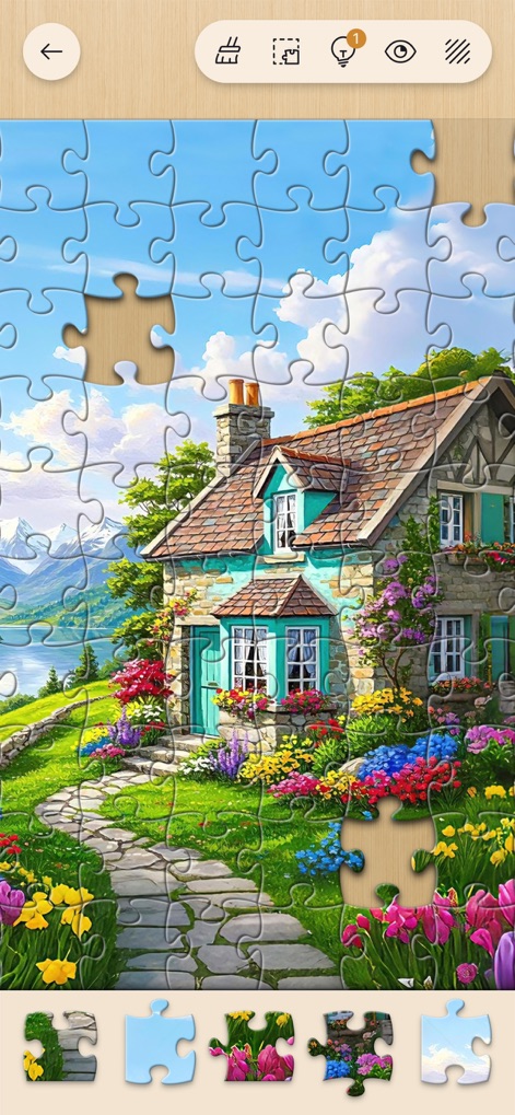 Jigsawscapes® - Jigsaw Puzzles - Picturesque Countryside
