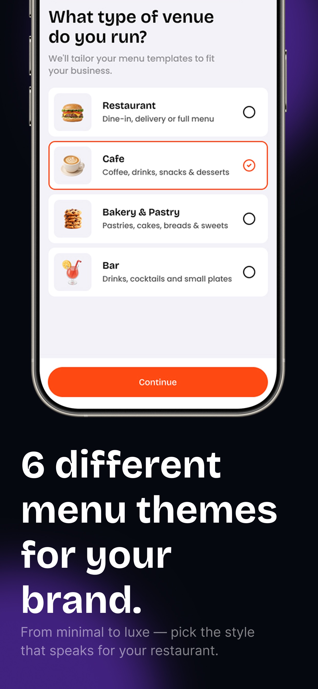 Screenshot 2 of Menuma: Digital Menu Maker
