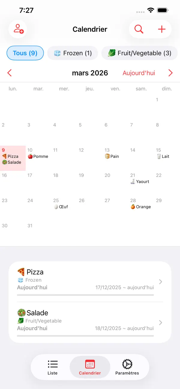 Screenshot #2 pour Date de Péremption
