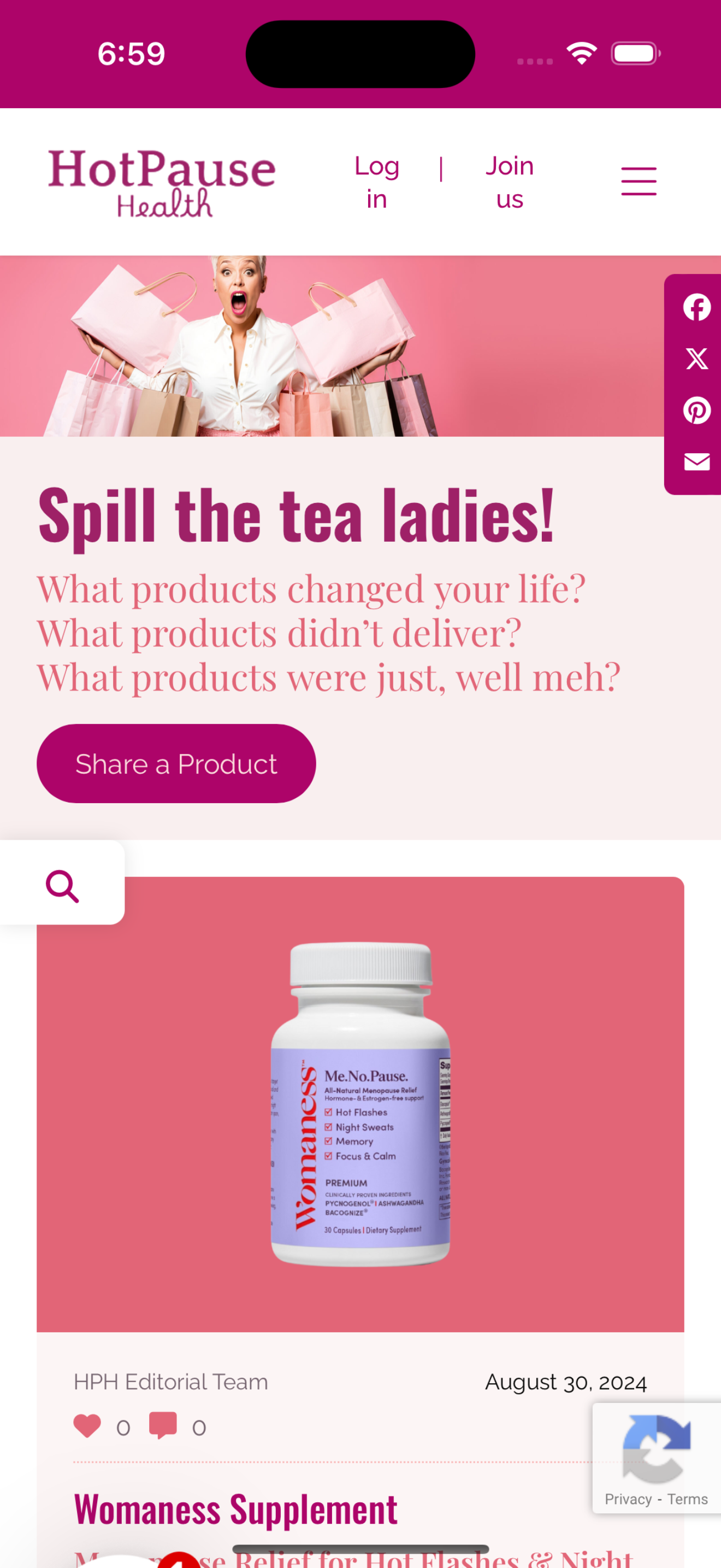 HotPause Health App screenshot 5