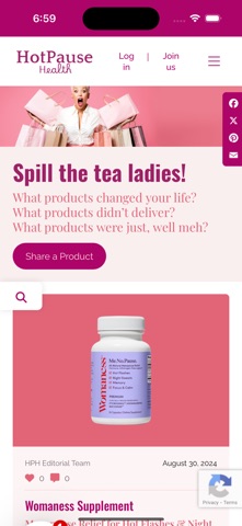 HotPause Health App Screenshot 5 of 8