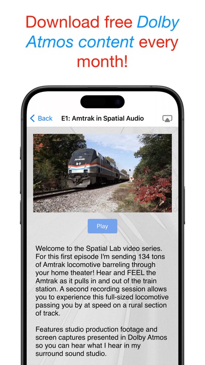 Surround Speaker Check