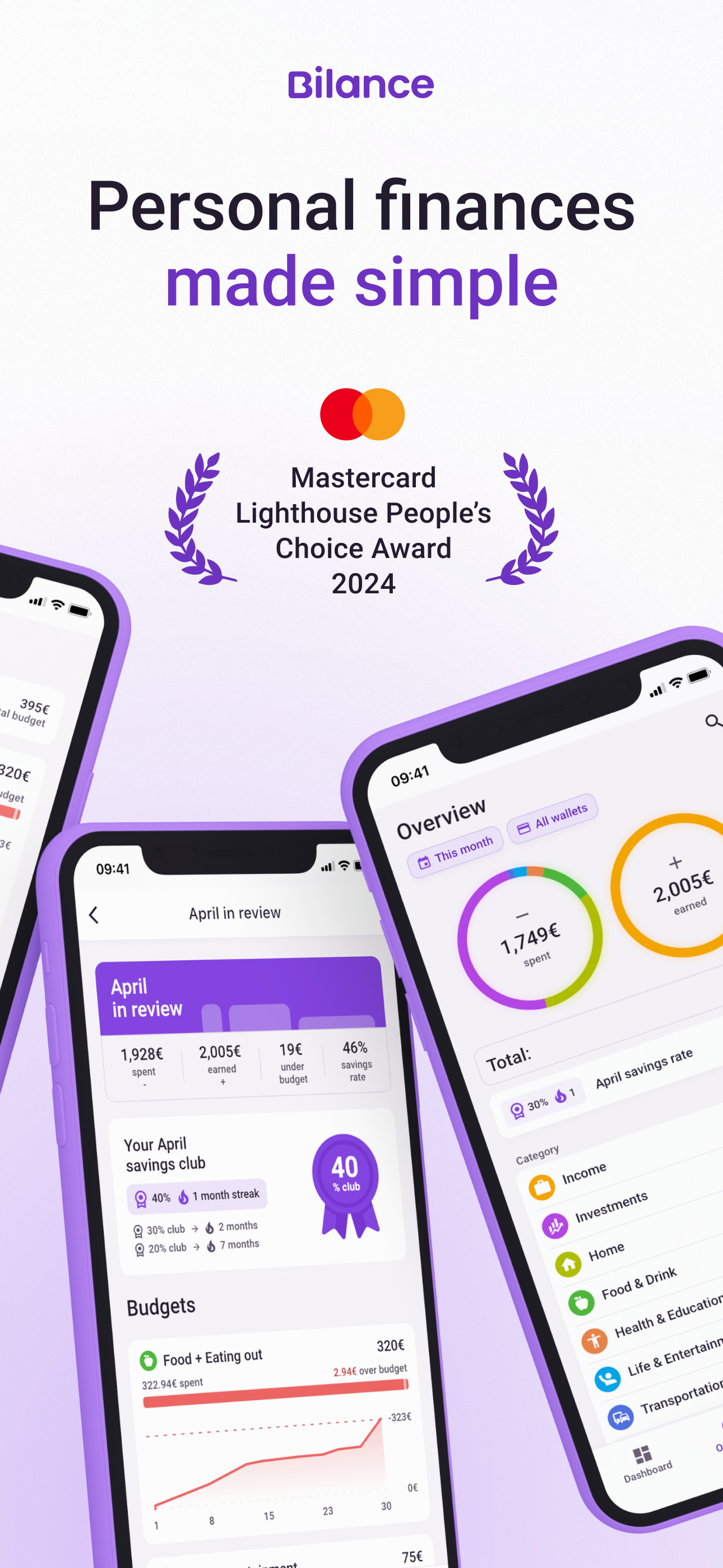 Bilance - Your Money & Budget