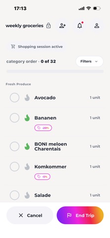 L1st: AI Grocery List, Deals screenshot