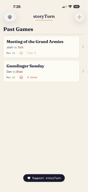 storyTurn screenshot 1