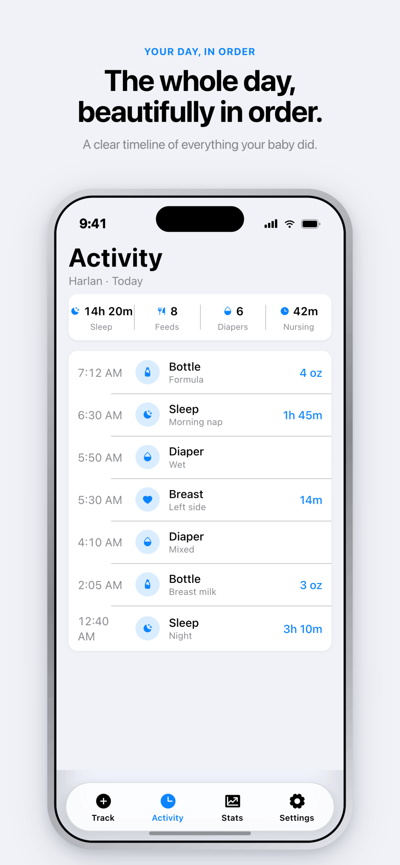 Baby Tracker - Feed & Sleep screenshot 5