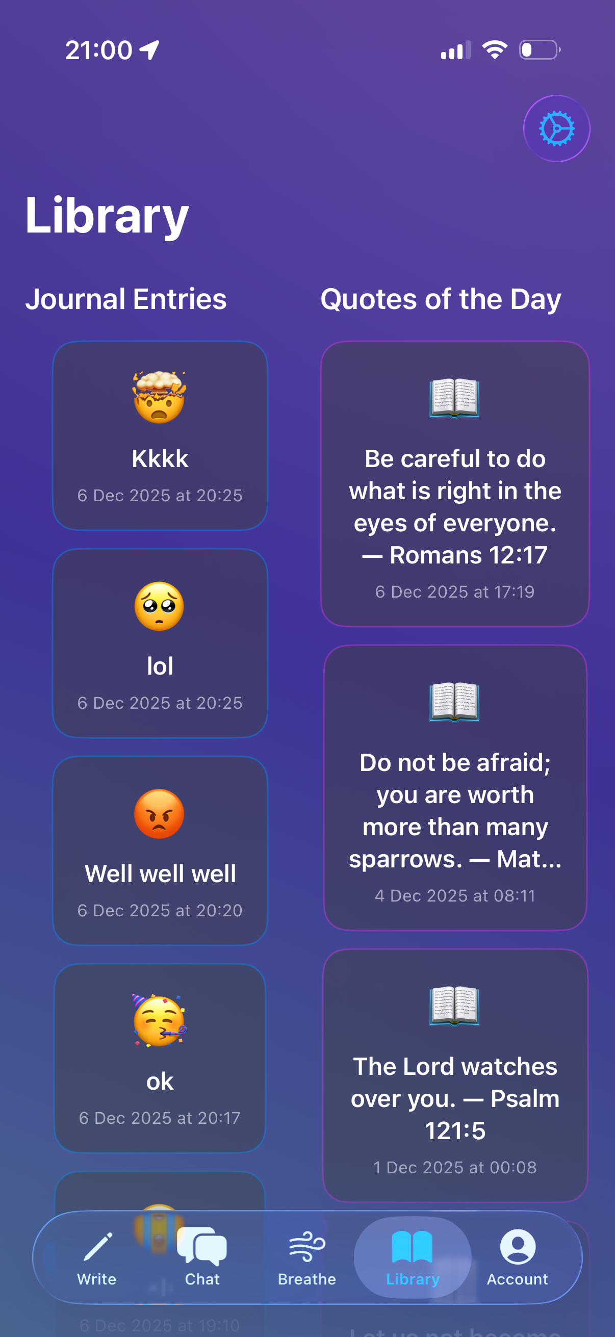EaseMind: Journal App screenshot 4