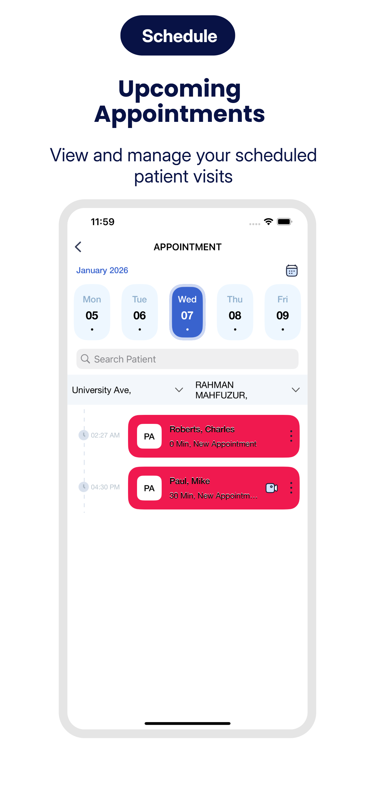 MDConnect by PatientClick screenshot 4
