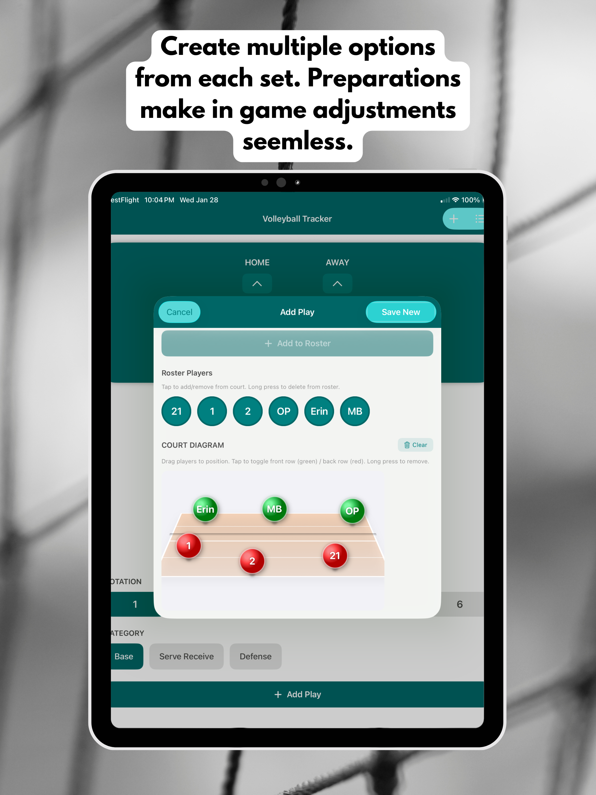 Volleyball Rotations Tracker screenshot 8