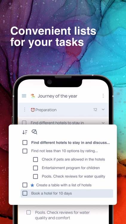 Singularity To Do List, Tasks