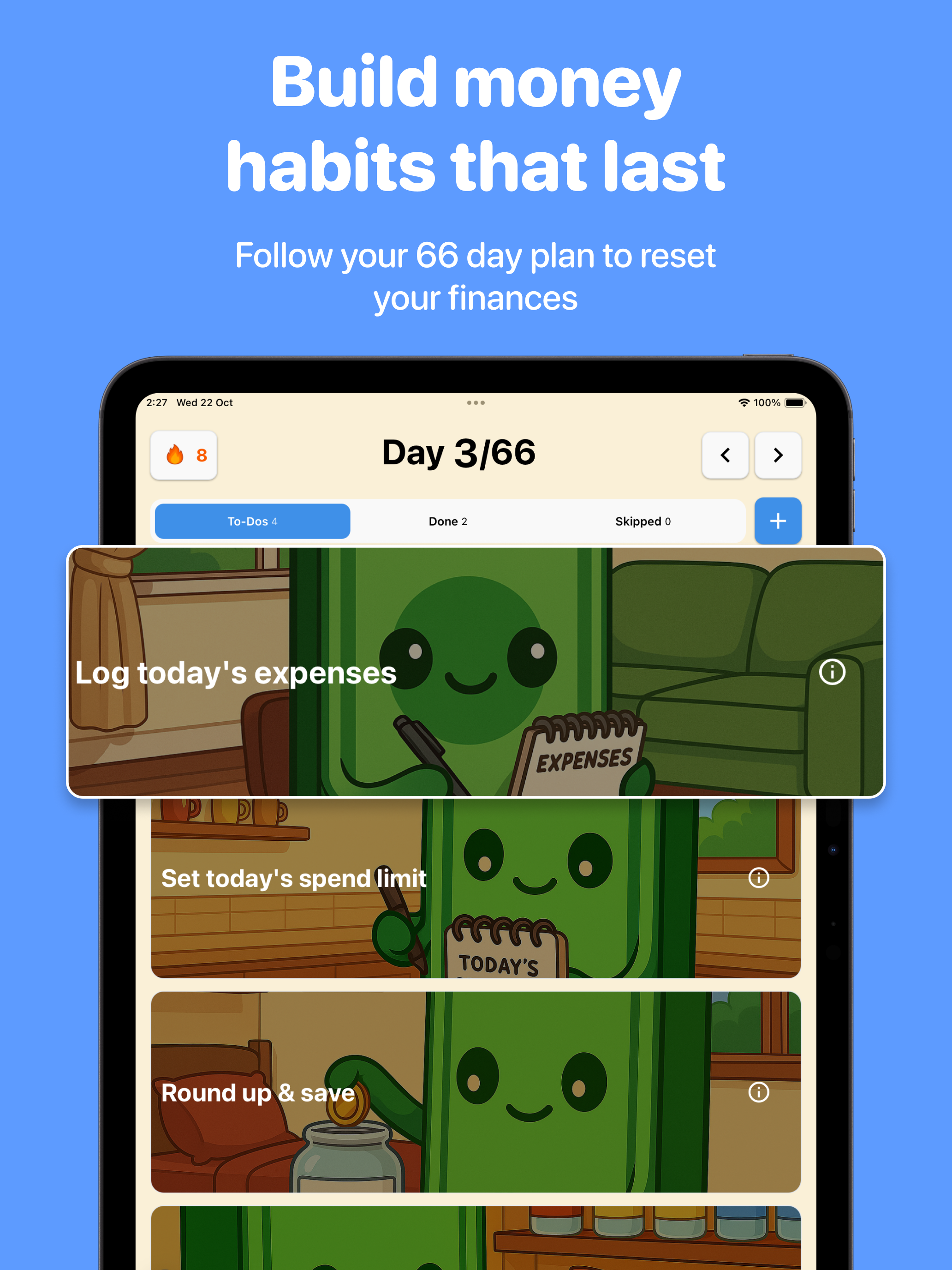 Wealthy: Finance Reset