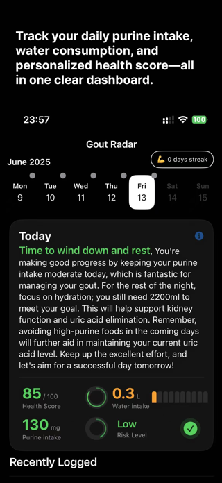 Gout Radar Screenshot 7 of 8