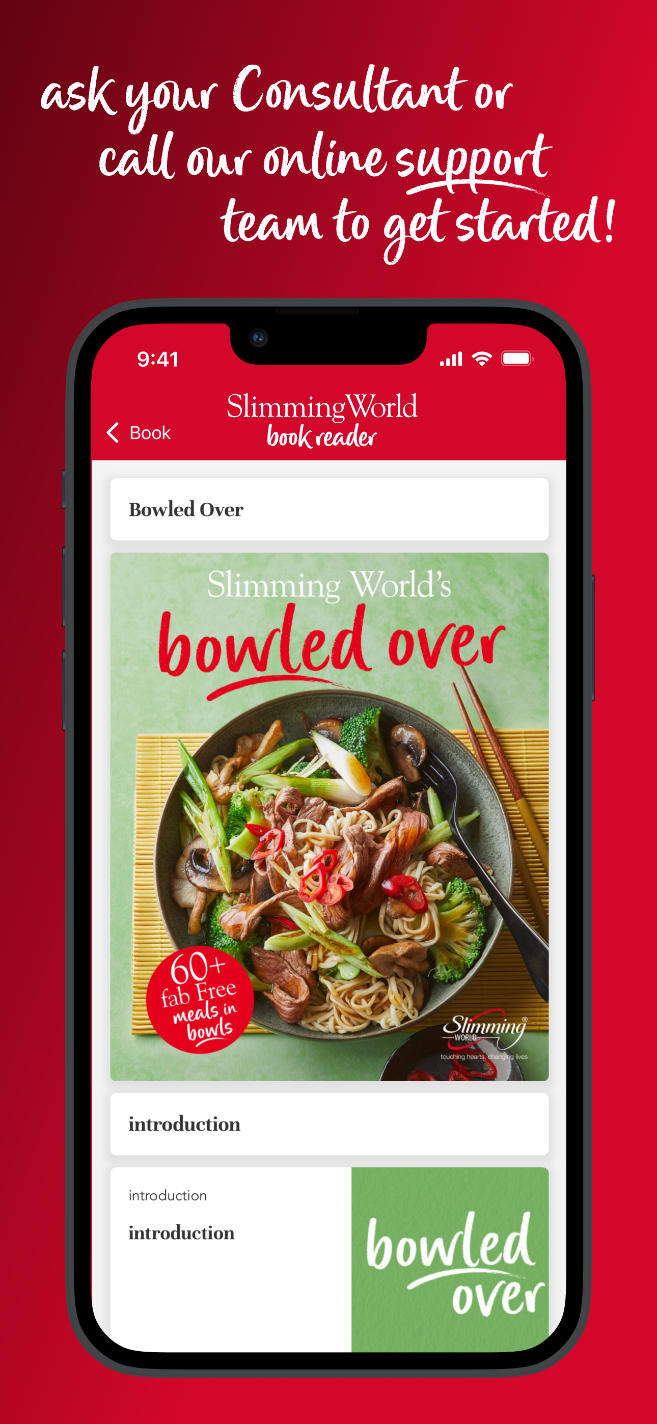 Slimming World book-reader
