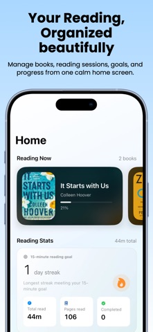 Oren: Reading & Book Tracker Screenshot 1 of 7