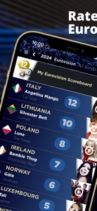 My Eurovision Scoreboard screenshot #1 for iPhone