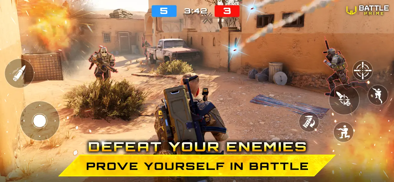 Battle Prime - Epic Modern FPS Hack screenshot 1 - iOS game interface