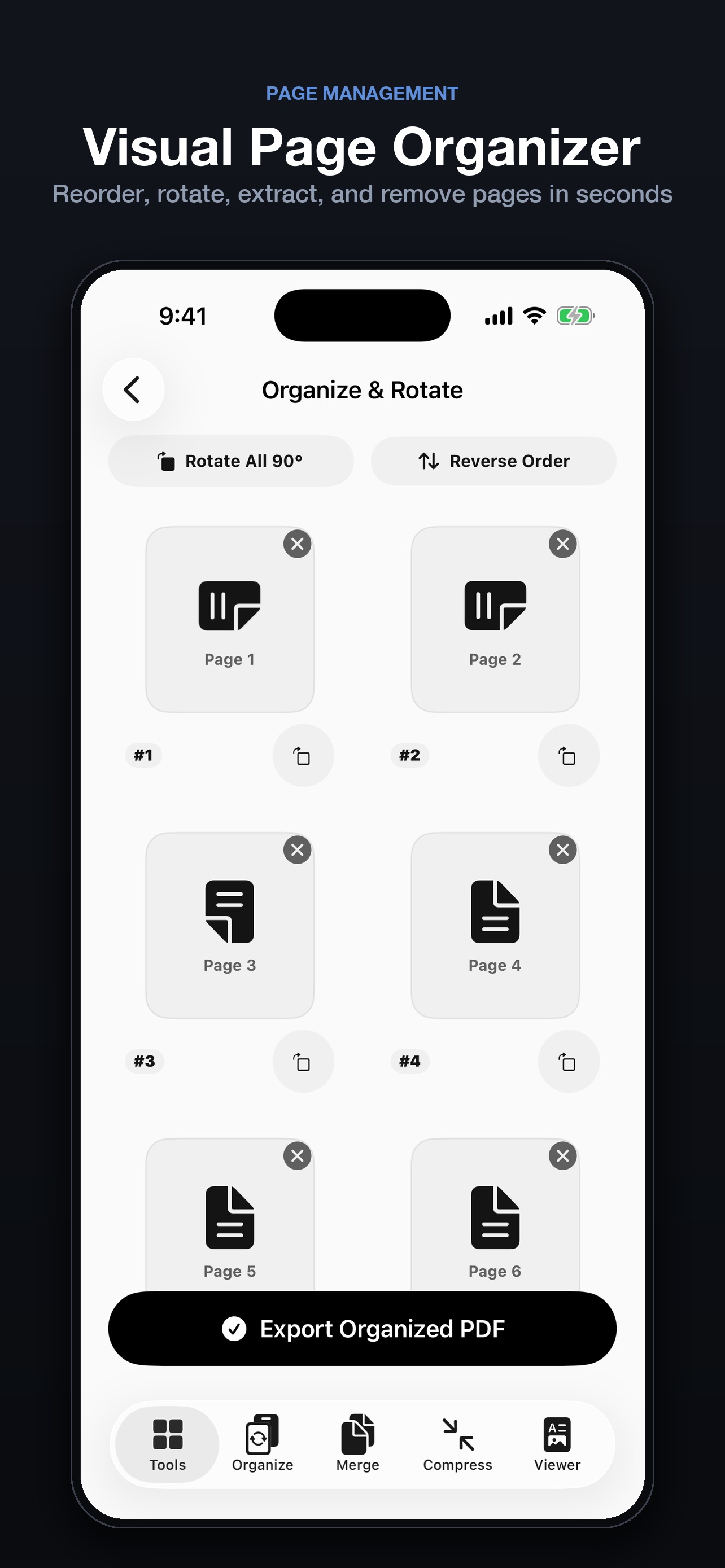 Screenshot 5 of PDF Compressor Merge Split