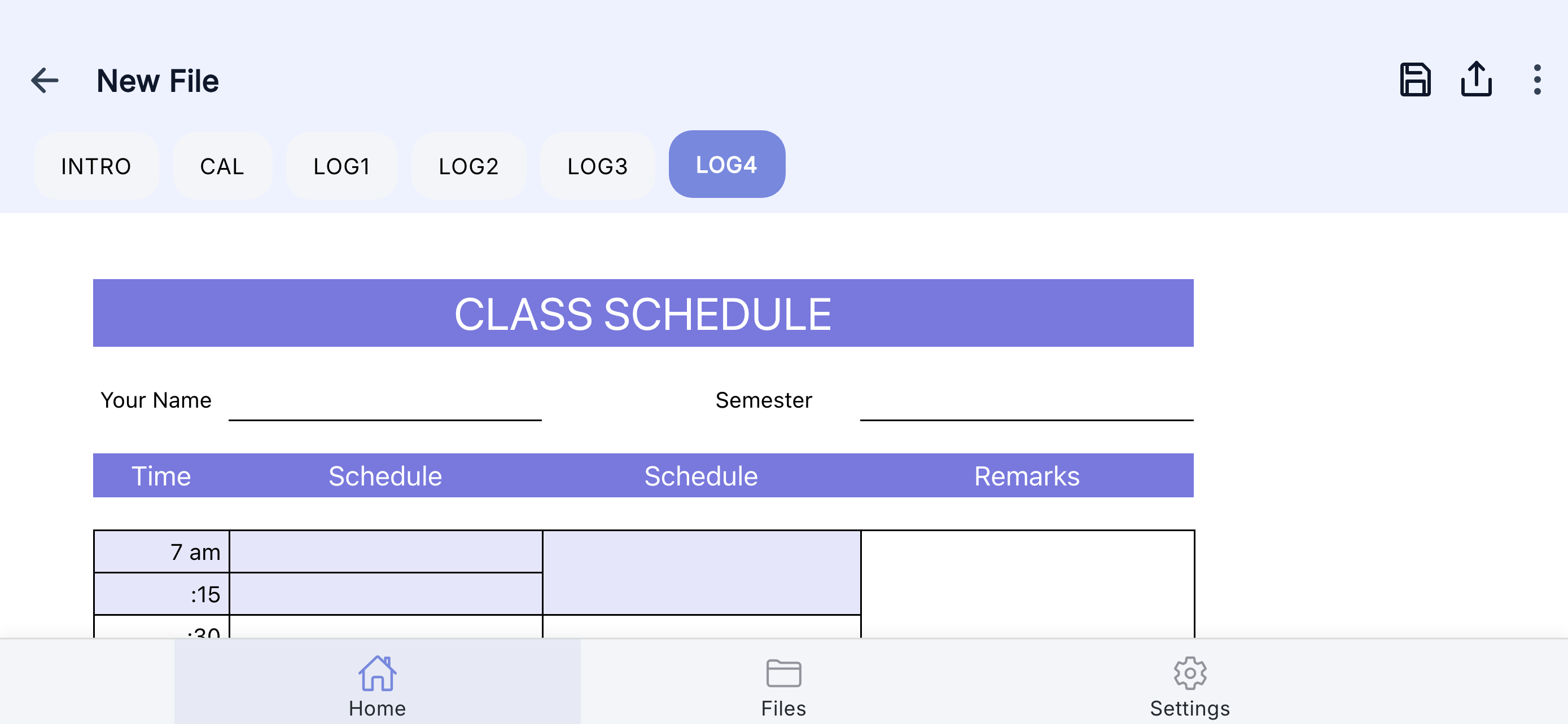 Class Schedule Tracker screenshot 7