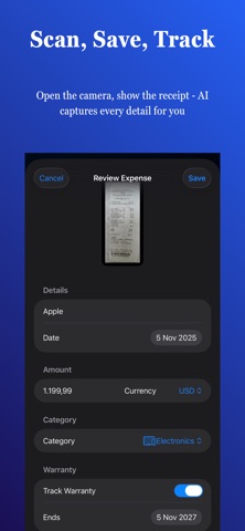 Trackify Expenses Screenshot 2 of 5