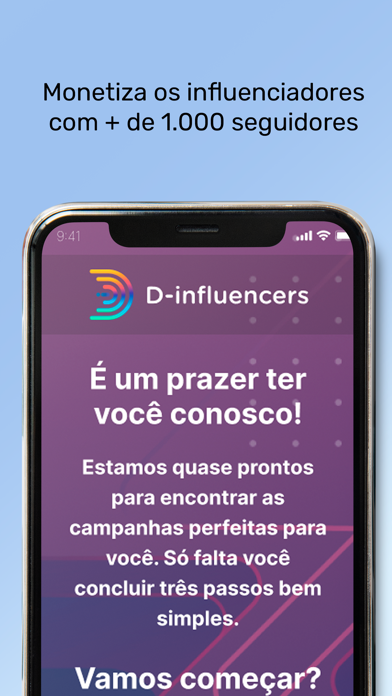 D-Influencers Screenshot
