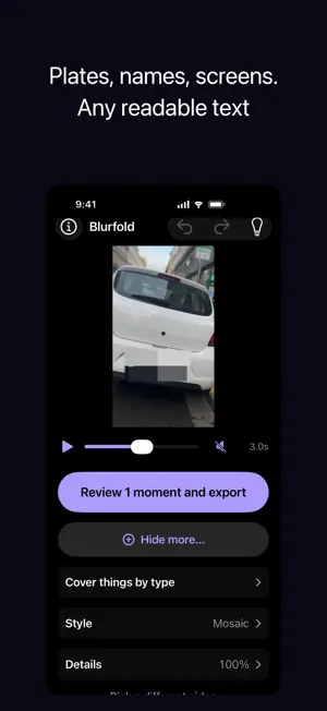 Blurfold: Face Blur & Mosaic screenshot 4